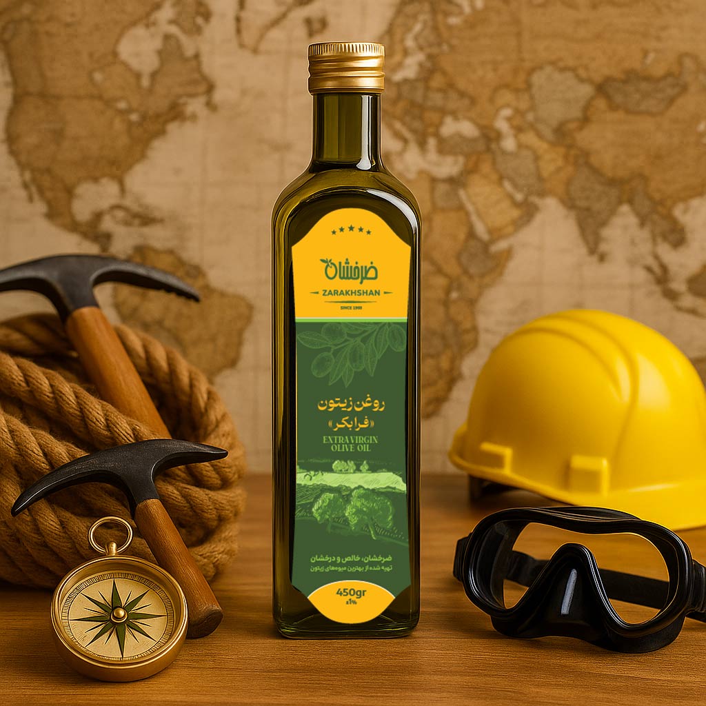 ماجراجویی مزه‌ها با روغن زیتون ضرخشان