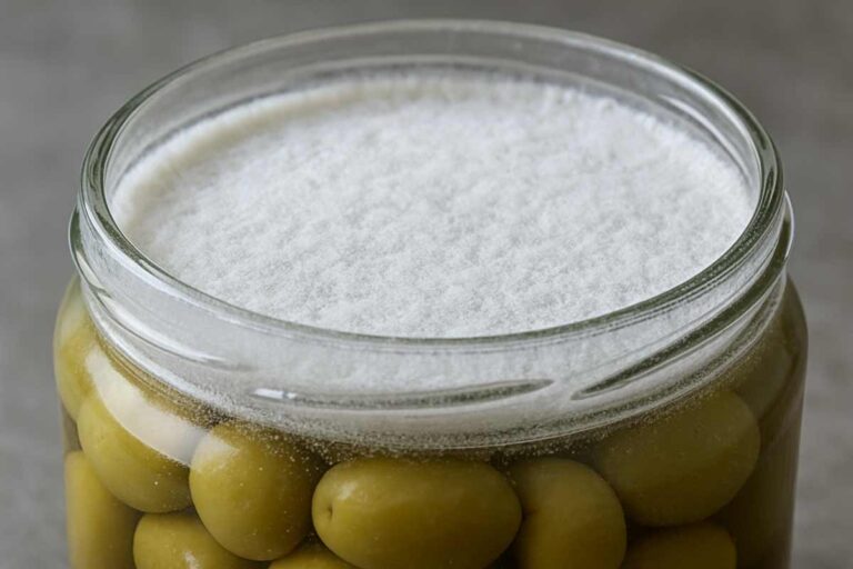 سفیدک روی آب زیتون