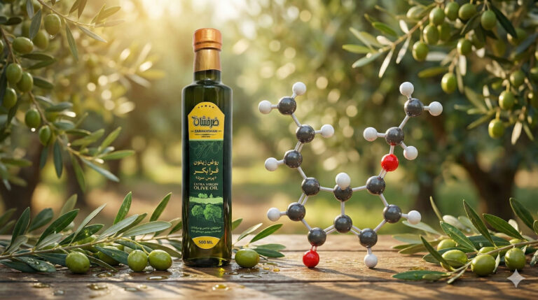 روغن زیتون فرابکر پرس سرد ضرخشان اصلی روغن اصل